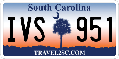 SC license plate IVS951