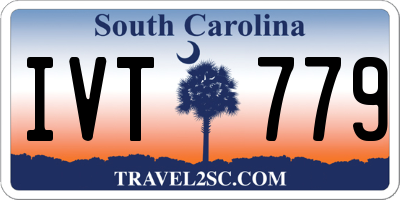 SC license plate IVT779