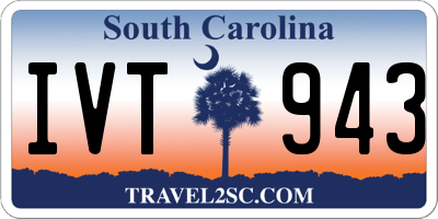SC license plate IVT943