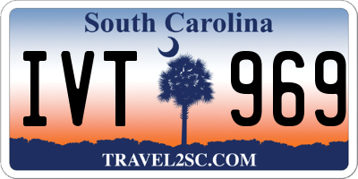 SC license plate IVT969