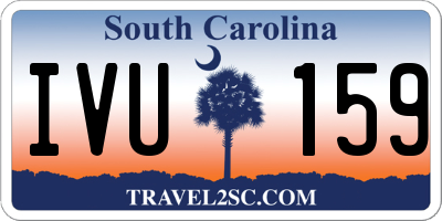 SC license plate IVU159