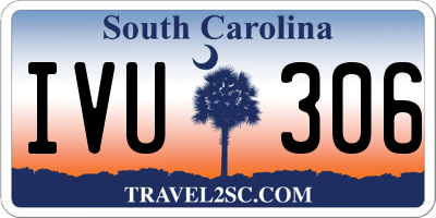 SC license plate IVU306
