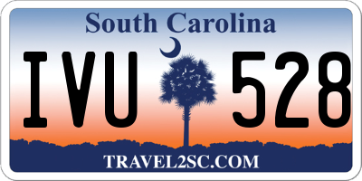 SC license plate IVU528