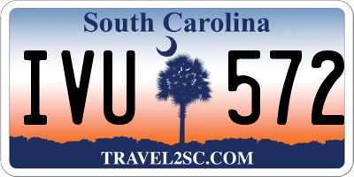 SC license plate IVU572