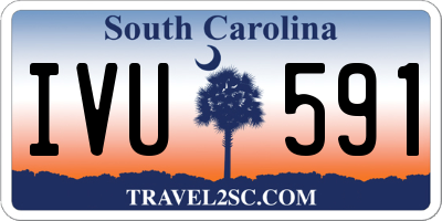 SC license plate IVU591