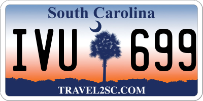 SC license plate IVU699