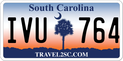 SC license plate IVU764