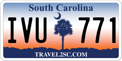 SC license plate IVU771