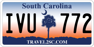 SC license plate IVU772