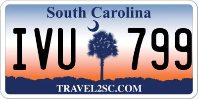 SC license plate IVU799