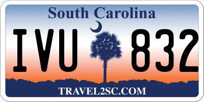 SC license plate IVU832