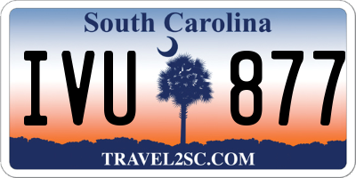 SC license plate IVU877
