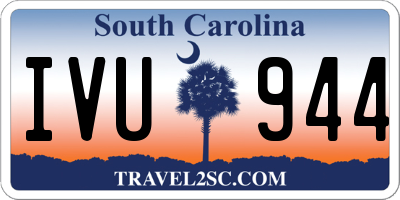 SC license plate IVU944