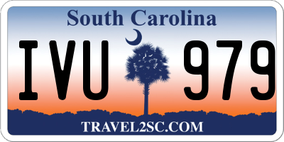 SC license plate IVU979