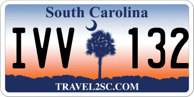 SC license plate IVV132