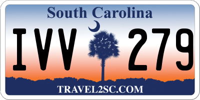 SC license plate IVV279
