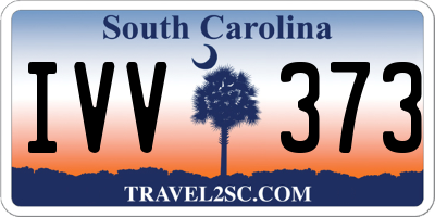 SC license plate IVV373