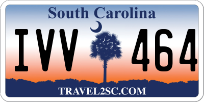 SC license plate IVV464