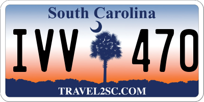 SC license plate IVV470