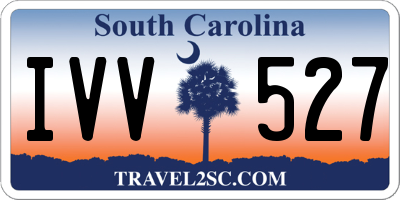 SC license plate IVV527