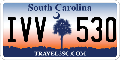 SC license plate IVV530