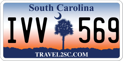 SC license plate IVV569