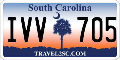 SC license plate IVV705