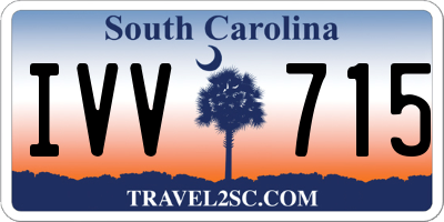 SC license plate IVV715