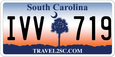 SC license plate IVV719