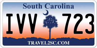 SC license plate IVV723