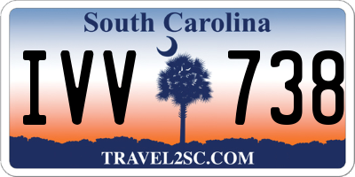 SC license plate IVV738