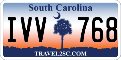 SC license plate IVV768