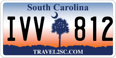 SC license plate IVV812