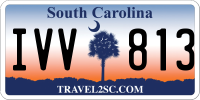 SC license plate IVV813