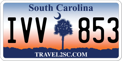 SC license plate IVV853
