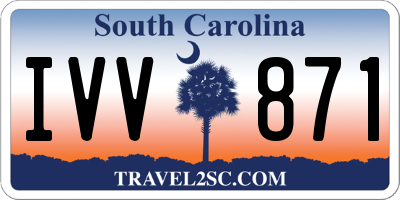 SC license plate IVV871