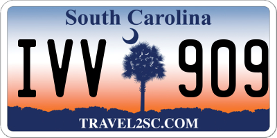 SC license plate IVV909