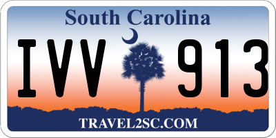 SC license plate IVV913