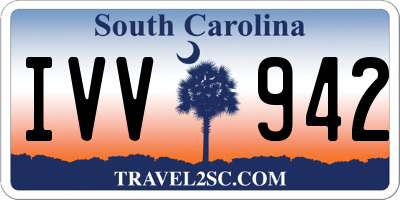 SC license plate IVV942