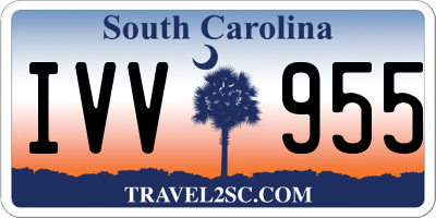 SC license plate IVV955