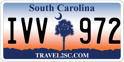 SC license plate IVV972