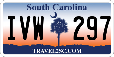 SC license plate IVW297