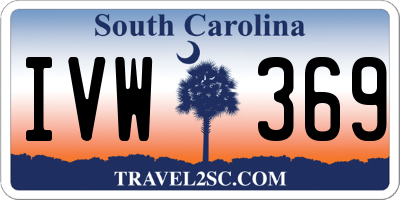 SC license plate IVW369