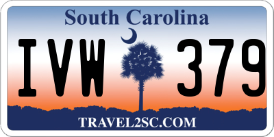 SC license plate IVW379