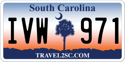 SC license plate IVW971