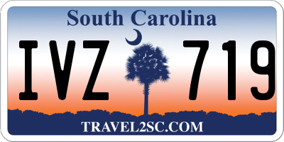 SC license plate IVZ719