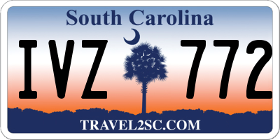 SC license plate IVZ772