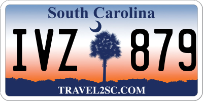 SC license plate IVZ879