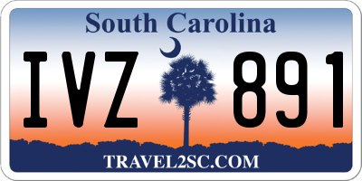 SC license plate IVZ891