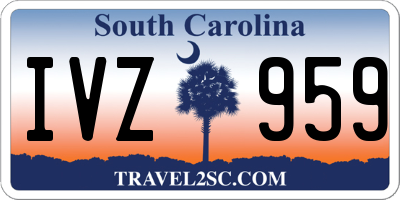SC license plate IVZ959